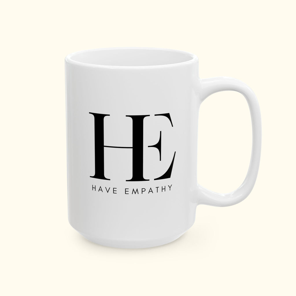 Ceramic Mug — "A candle loses nothing by lighting another." Inspirational Quote