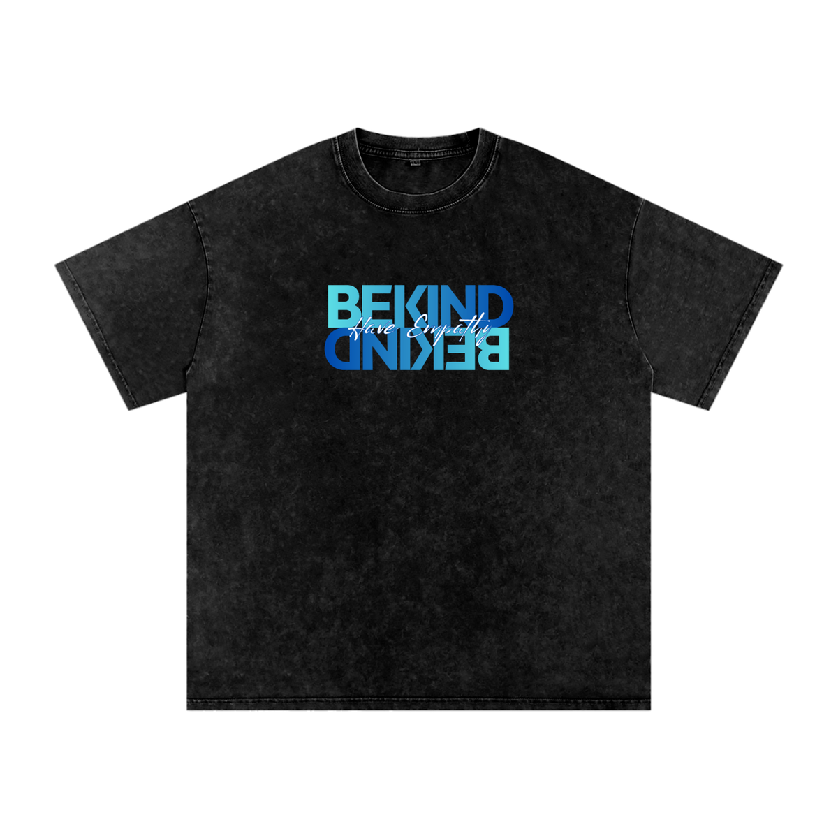 Be Kind Oversized Snow Wash T-Shirt