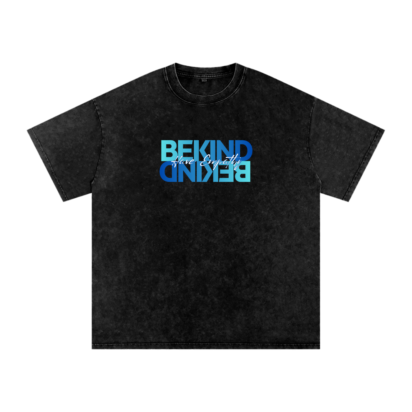 Be Kind Oversized Snow Wash T-Shirt