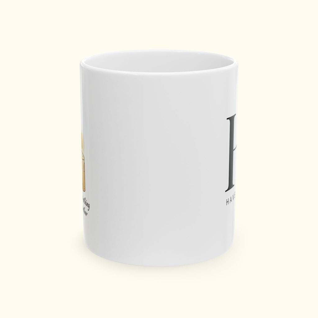 Ceramic Mug — "A candle loses nothing by lighting another." Inspirational Quote