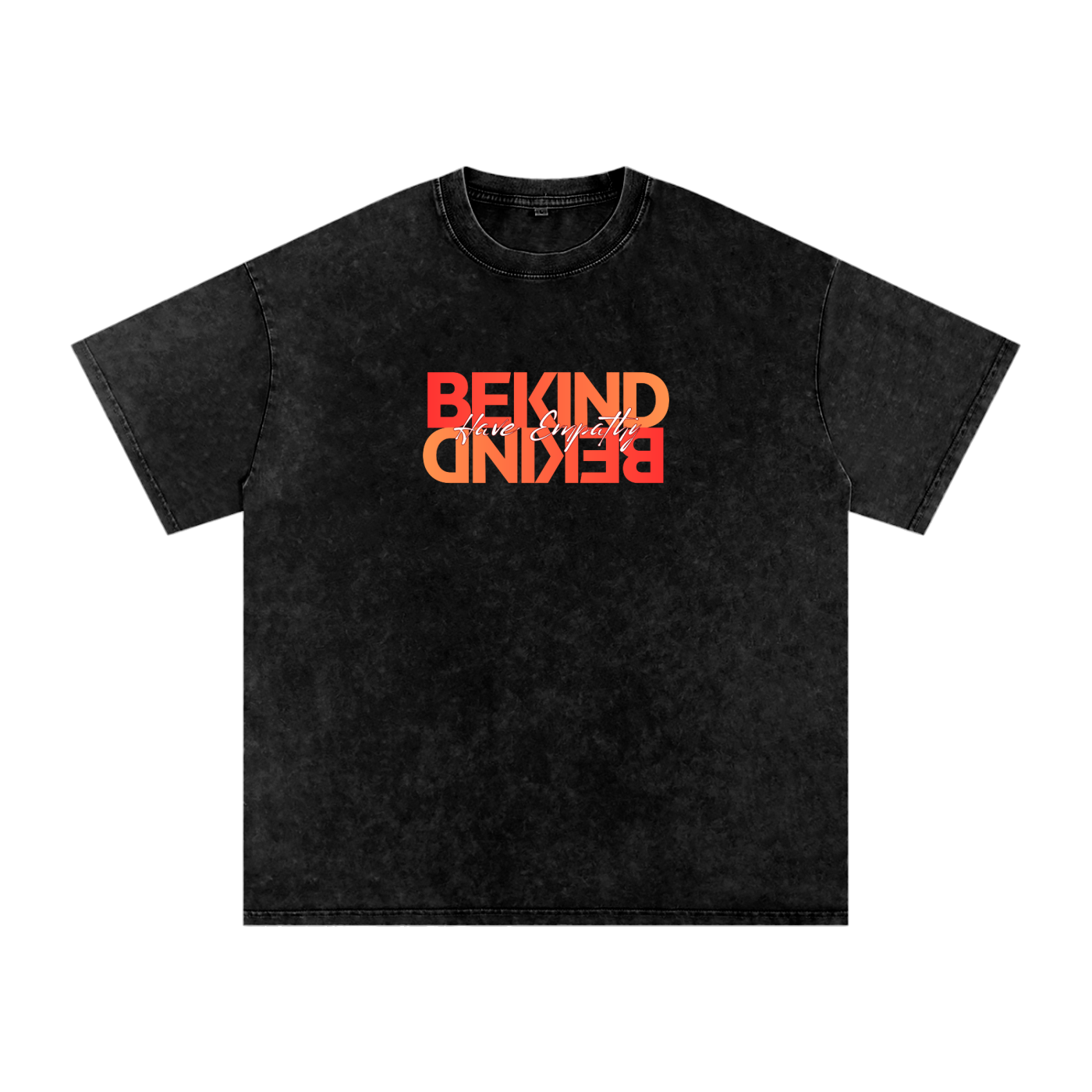 Be Kind Oversized Snow Wash T-Shirt