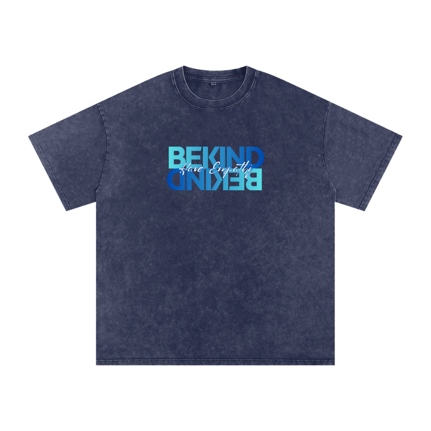 Be Kind Oversized Snow Wash T-Shirt