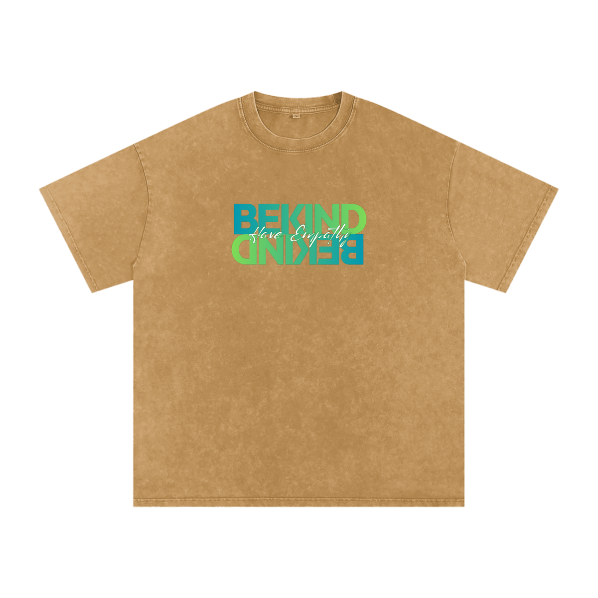 Be Kind Oversized Snow Wash T-Shirt