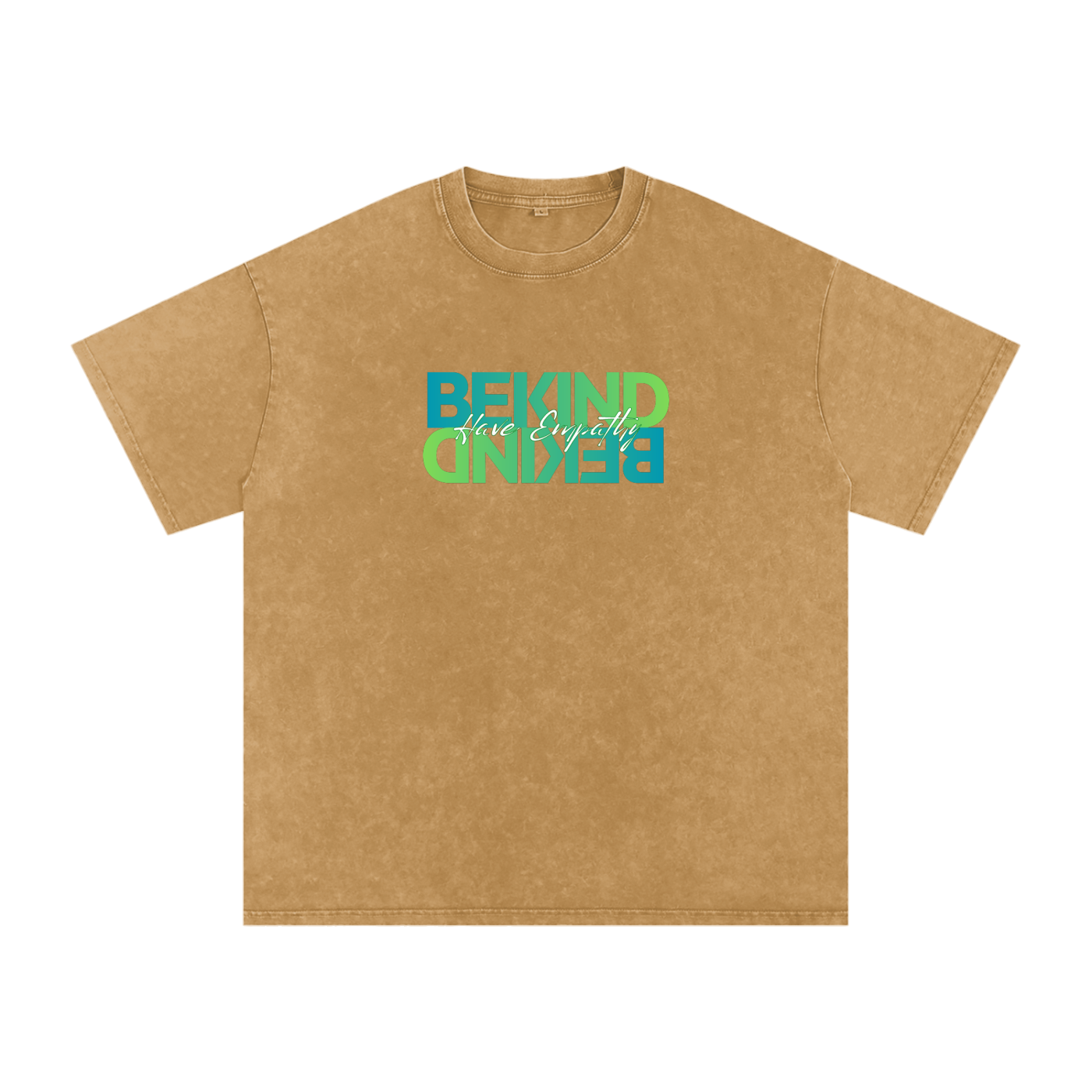 Be Kind Oversized Snow Wash T-Shirt